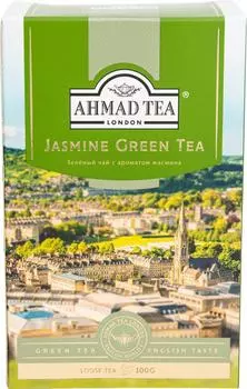 Чай зеленый Ahmad Tea с жасмином 100г. Закажите онлайн!