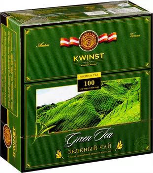 Чай зеленый Kwinst Китайский 100*1.8г. Закажите онлайн!