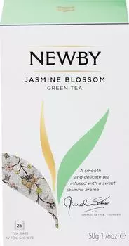 Чай зеленый Newby Jasmine Blossom 25*2гс доставкой!
