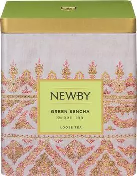 Чай зеленый Newby Зеленая Сенча 125г. Доставим до двери!