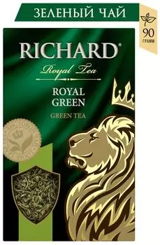Чай зеленый Richard Royal Green 90г. Доставим до двери!