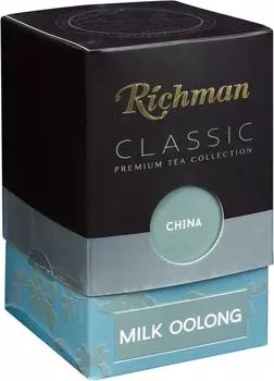 Чай зеленый Richman Milk Oolong 100г. Доставим до двери!
