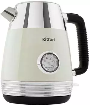 Чайник электрический Kitfort КТ-633-3 бежевый 1.7л