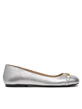 Балетки JA11011G1MIF090B Love Moschino, серебряный