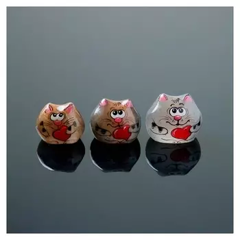Сувенир «Котенок веня», 3,5×3 см, селенит