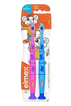 Elmex Kids детская зубная щетка, 2 шт.