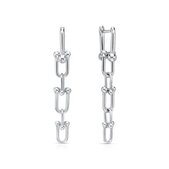 Серебряные серьги