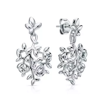 Серебряные серьги