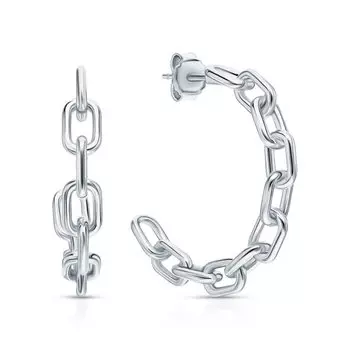 Серебряные серьги