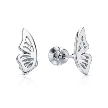 Серебряные серьги