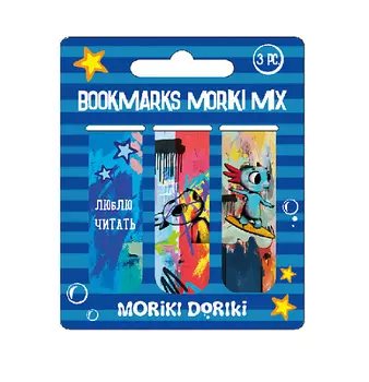 MORIKI DORIKI Набор закладок магнитных Moriki Mix