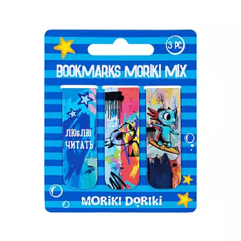 MORIKI DORIKI Набор закладок магнитных Moriki Mix