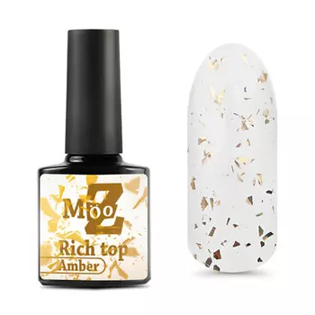 MOOZ Глянцевый топ без липкого слоя Rich top 9