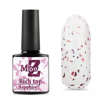 MOOZ Глянцевый топ без липкого слоя Rich top 9