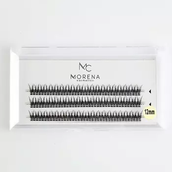 MORENA COSMETICS Накладные ресницы пучки многоразовые набор Лучики mix