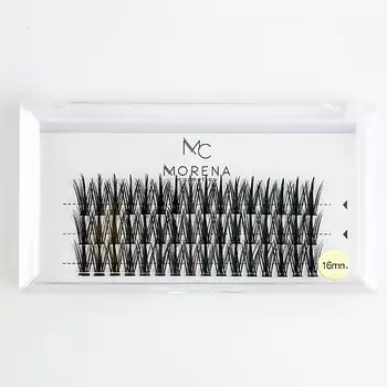 MORENA COSMETICS Накладные ресницы пучки многоразовые набор Лучики mix