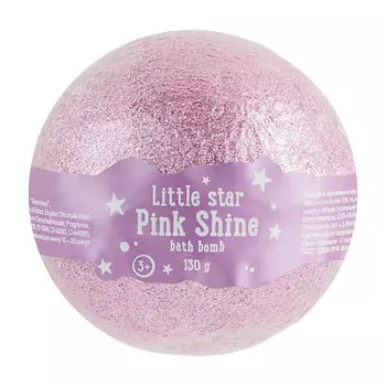 MORIKI DORIKI Бомбочка для ванны Розовое Сияние Little Star