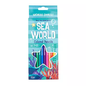 MORIKI DORIKI Цветные карандаши MORIKI DORIKI SEA WORLD