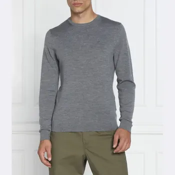 Шерстяной свитер обычного кроя Calvin Klein, черный
