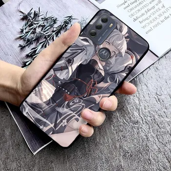 Чехол Genshin Impact Yan Fei для телефона Motorola Moto Edge 20 20 Lite E7 Power E40 E20 One Action G10 G Play G22 G52 G60 E32 G8 Moto Edge 20
