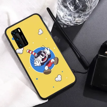 Чехол для телефона Game Cuphead для Huawei Y6 Y7 Y9 Prime 2019 Y9s Mate 10 20 40 Pro Lite Nova 5t, силиконовый чехол mate 20 lite
