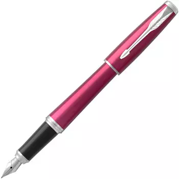Ручка перьев. Parker Urban Core F309 (CW1931599) Vibrant Magenta CT F сталь нержавеющая подар.кор.