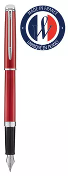 Ручка перьевая Waterman Hemisphere (2043212) Red Comet CT F перо сталь нержавеющая подар.кор.
