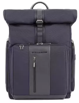 Рюкзак мужской Piquadro Brief2 CA5949BR2/BLU синий кожа/нейлон