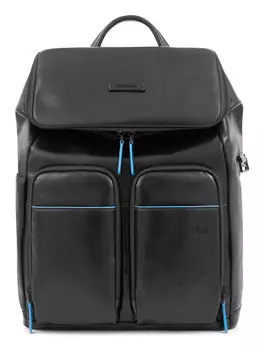 Рюкзак Piquadro Blue Square Revamp CA6104B2V/N черный кожа