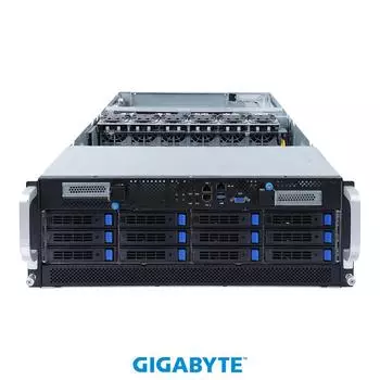 Серверная платформа 4U GPU 12BAY G492-H80 GIGABYTE