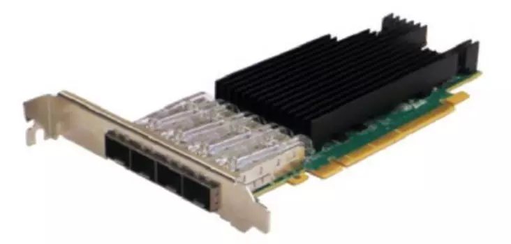 Сетевая карта Silicom 25Gb PE31625G4I71L-XR Quad Port SFP28 25 Gigabit Ethernet PCI Express Server Adapter X16 Gen3 , Low Profile, Based on Intel XXV710-AM2 (PE31625G4I71L-XR)