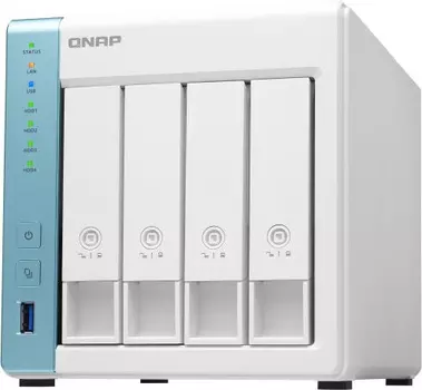 Сетевое хранилище без дисков QNAP D4 (Rev. B)