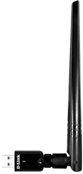 Сетевой адаптер WiFi D-Link DWA-185/RU/A1A AC1200 USB 3.0 (ант.внеш.съем) 1ант.