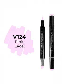Маркер двухсторонний на спиртовой основе Sketchmarker Brush Цвет Розовые кружева