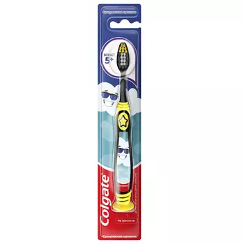 Зубная щетка д/детей Colgate Barbie/Batman супермягкая 5+
