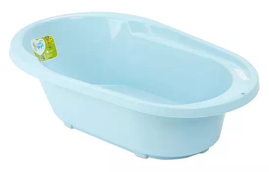 Ванночка детская Little Angel Cool со сливом голубой артLA4108BL