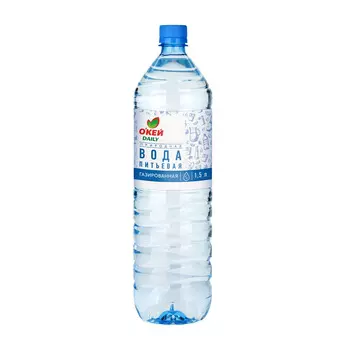 Вода прир питьевая ТЧН! стол газ 1,5л пэт