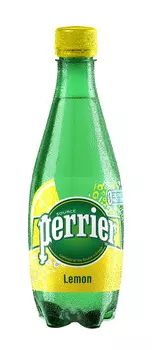 Вода минеральная Perrier Lemon натуральная газ природ стол 0,5л пэт