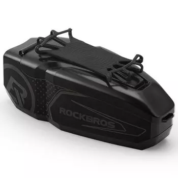 Сумка велосипедная Rockbros, на раму, бокс, 1 л, черный, LF0404