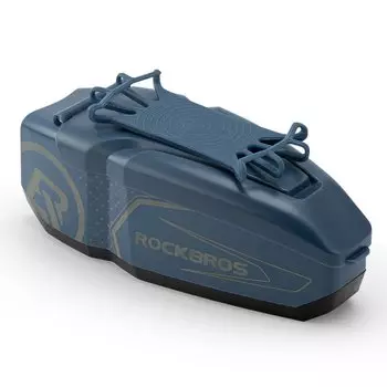 Сумка велосипедная Rockbros, на раму, бокс, 1 л, синий, LF0404