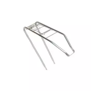 Багажник велосипедный TRIX, 28", сталь, усиленный, серебристый, MJ-138 silver