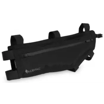 Сумка велосипедная на раму ACEPAC Zip Frame Bag M, черный, 128209