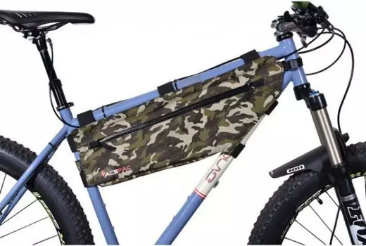 Сумка велосипедная на раму ACEPAC Zip Frame Bag L, camo, 105347