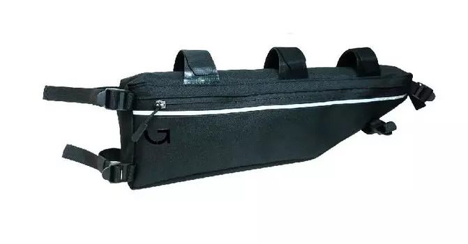 Сумка велосипедная на раму Green Cycle Belly bag, черный