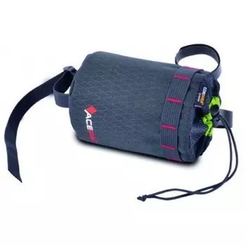 Сумка велосипедная под флягу ACEPAC Fat Bottle Bag, серый, 132022