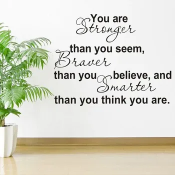 Настенная наклейка You Are Stronger HonC