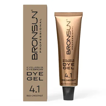 BRONSUN Гель-краска для ресниц и бровей Eyelash and Eyebrow DYE
