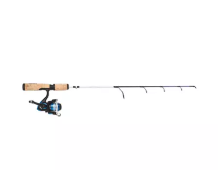 Зимняя удочка с катушкой Rapala и намотанной леской Fathom 71см. Medium (+ Упаковка виброхвостов в подарок!)