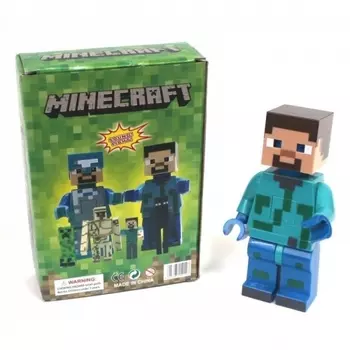 Фигурка Стив MINECRAFT большая 20 см