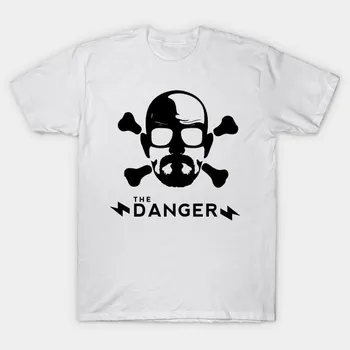 Футболка женская Breaking Bad I Am The Danger Harajuku Print Kawaii футболка летняя с коротким рукавом женская футболка топ футболка S